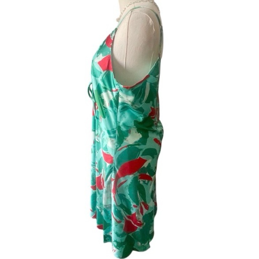 💚 Easel Satin Floral Slip Dress – sizes M, L NWT - Picture 5 of 14